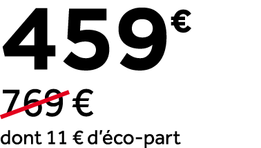 459￼ ￼769 € dont 11 € d’ co part